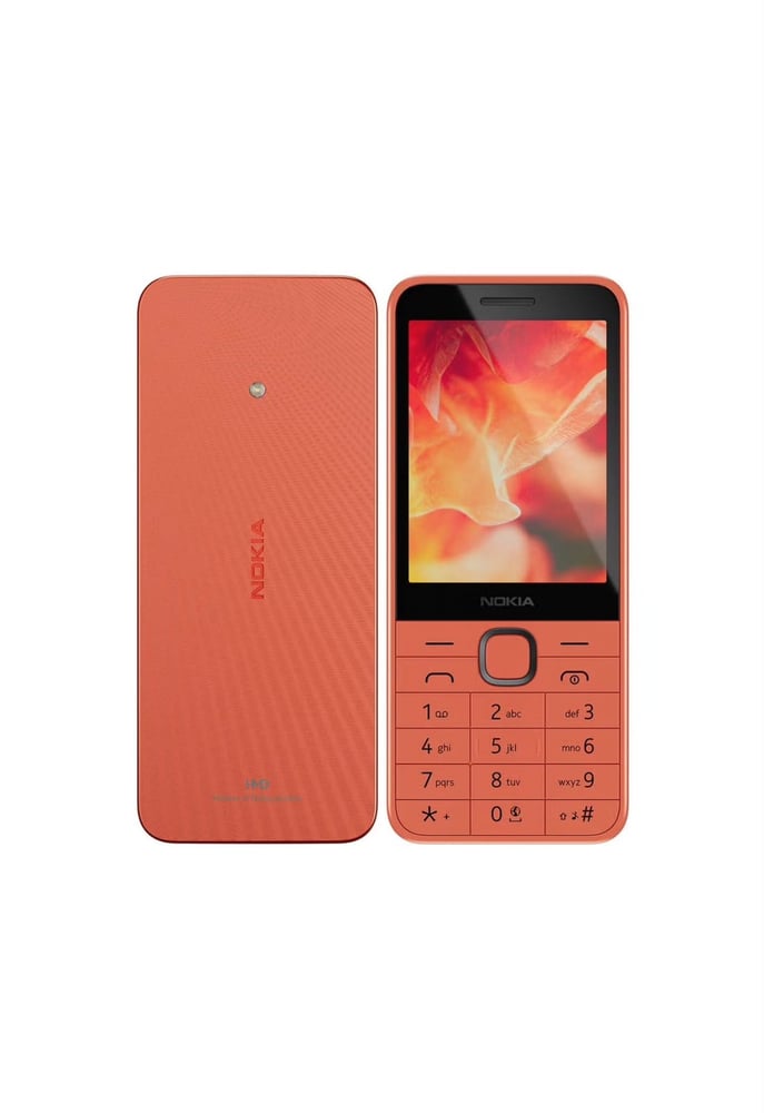215 ثنائي الشريحة، خوخي، 64 ميجابايت من ذاكرة الوصول العشوائي، 128 ميجابايت، 4G - إصدار الشرق الأوسط