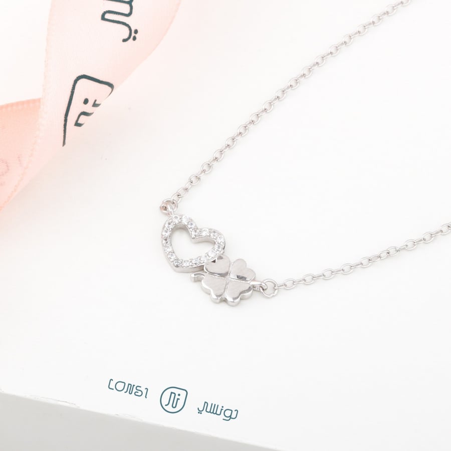 عقد ناعم فضة عيار 925