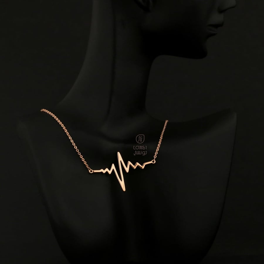 سلسال مطلي تصميم ناعم