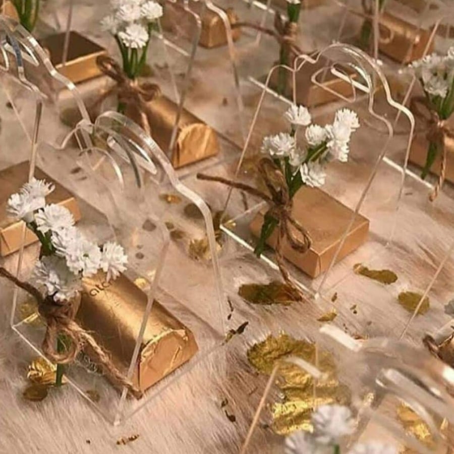 شنط توزيعات اكريلك