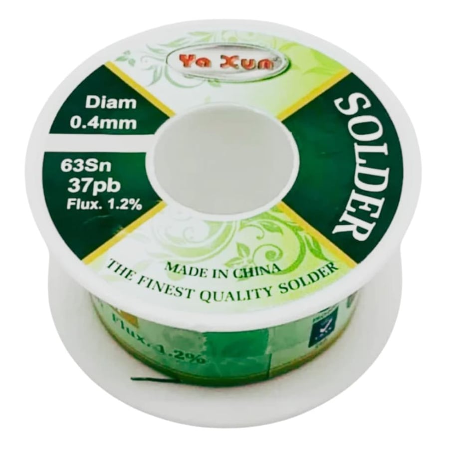 سلك لحام - YAXUN Solder Wire 0.4mm Sn63-Pb37