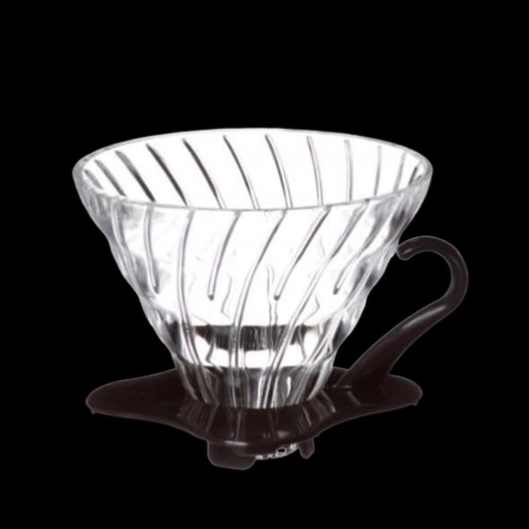قمع زجاجي لتقطير القهوة (V60)02