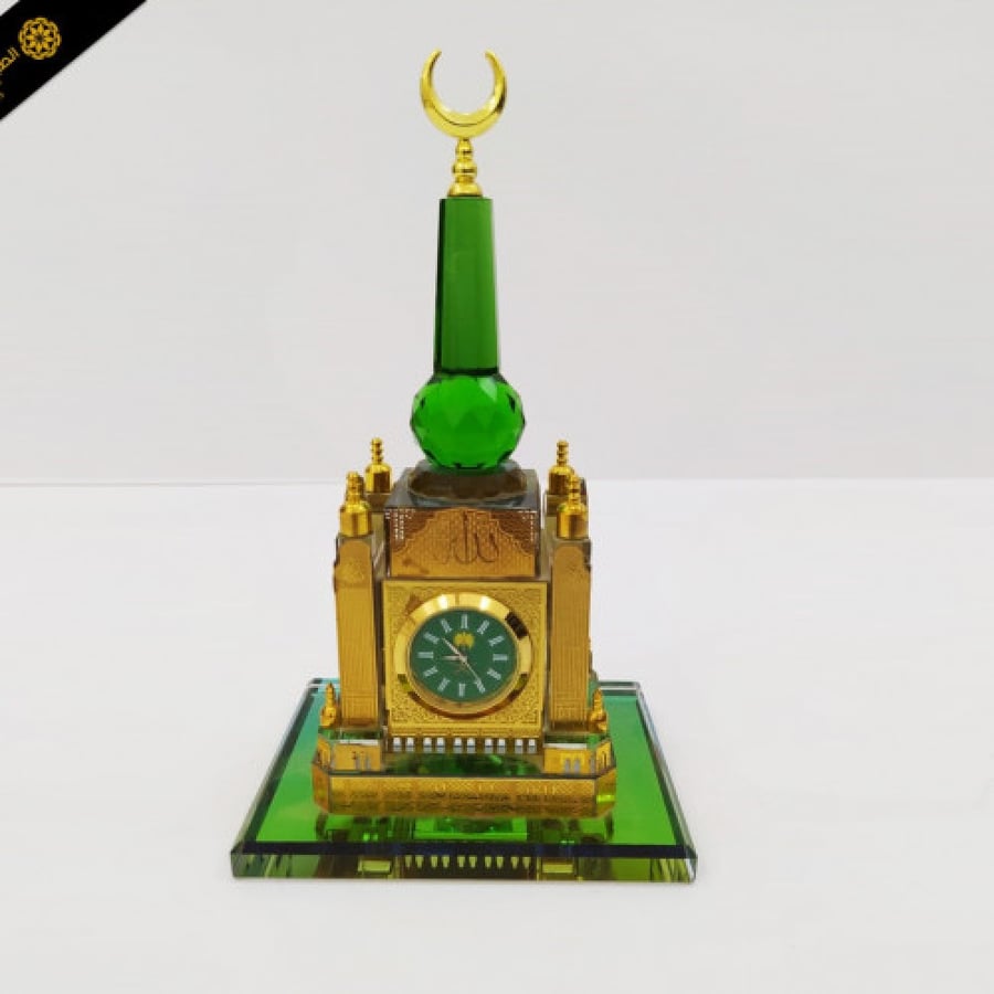 مجسم (ساعة مكة) + طباعة اهداء