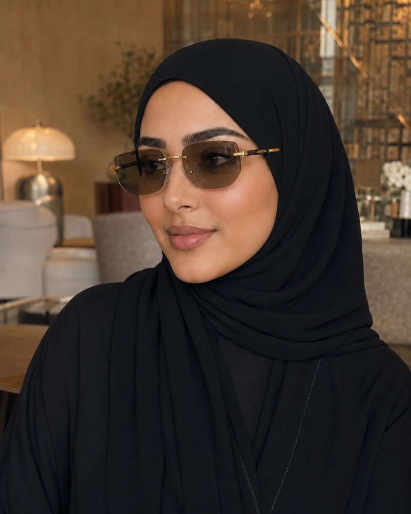 نظارة شمسية كاريرا بدون إطار عدسات فوتوكروميك | Carrera Rimless Photochromic Sunglasses