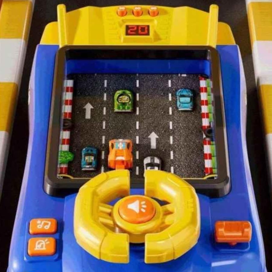 Car steering wheel game, interactive steering wheel for children, educational multi-colored car toy