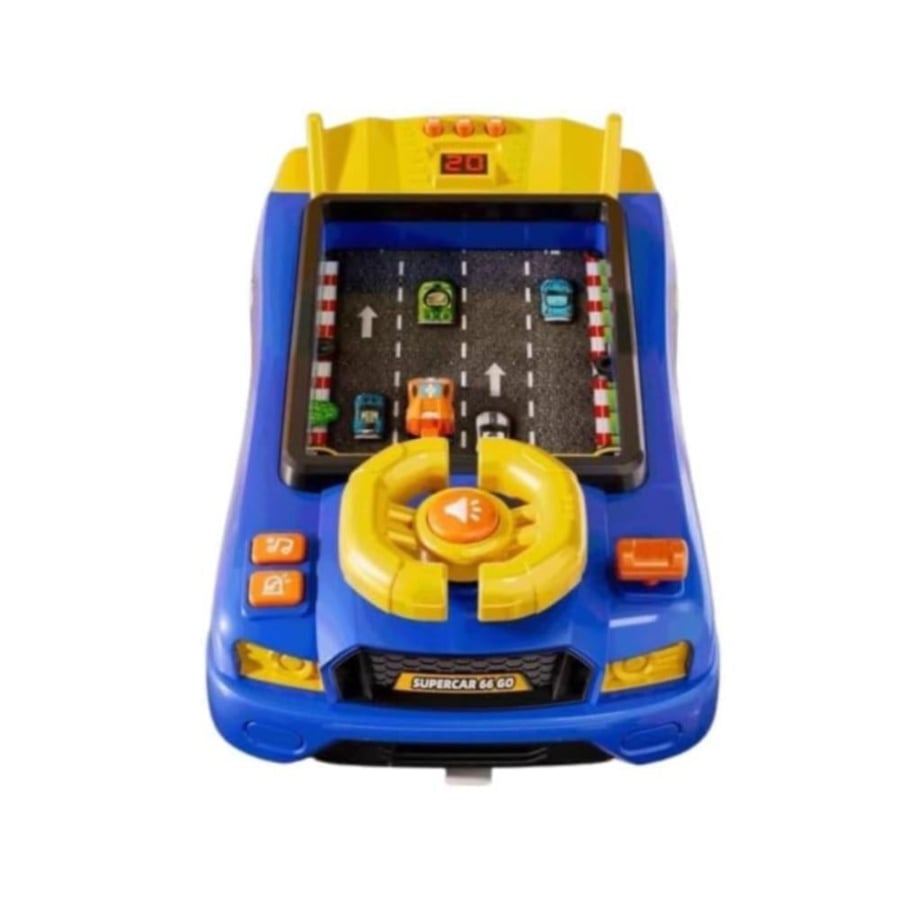 Car steering wheel game, interactive steering wheel for children, educational multi-colored car toy