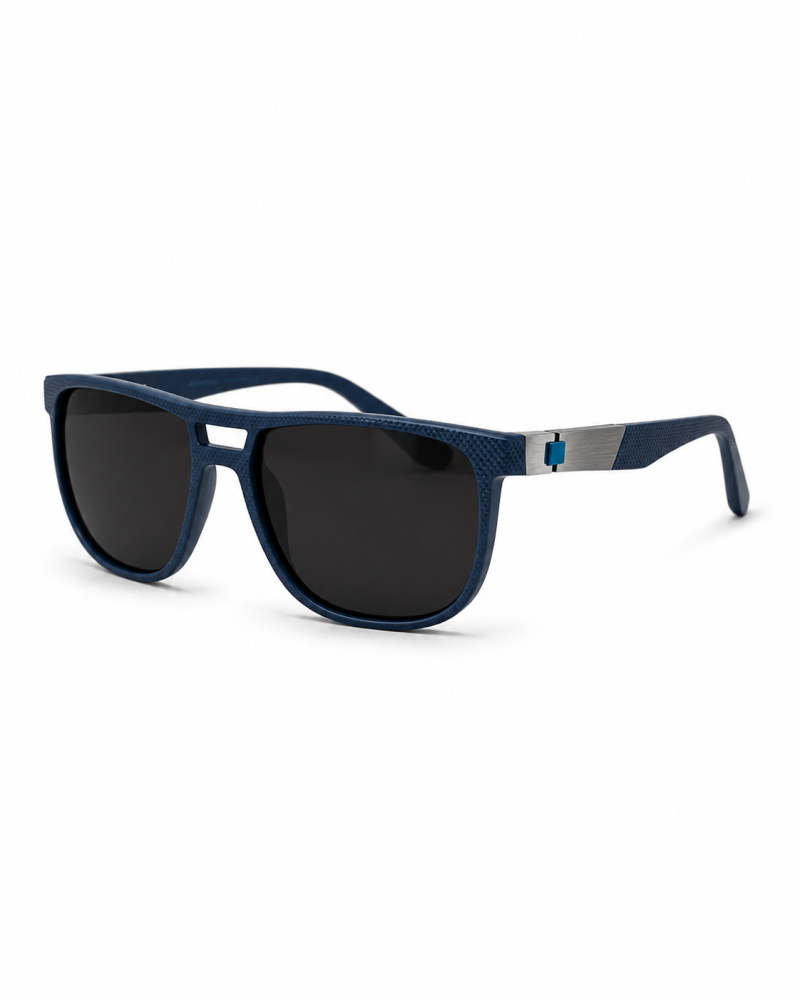 نظارة شمسية رجالى إطار ذهبي عدسات بنية متدرجة | Luxury Gold Frame Designer Sunglasses