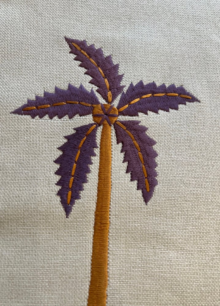 Carpet padded for prayer with embroidery