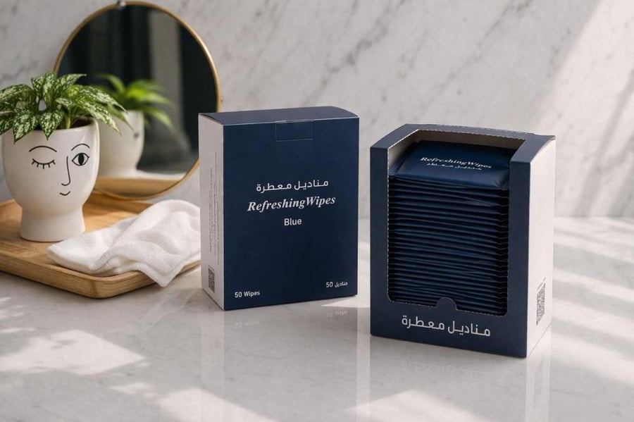 مناديل معطرة ومنعشة من لاباز