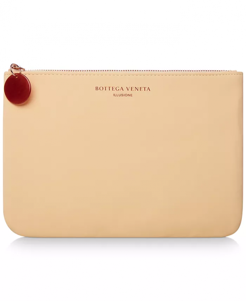 Bottega pouch leather with Bottega perfume