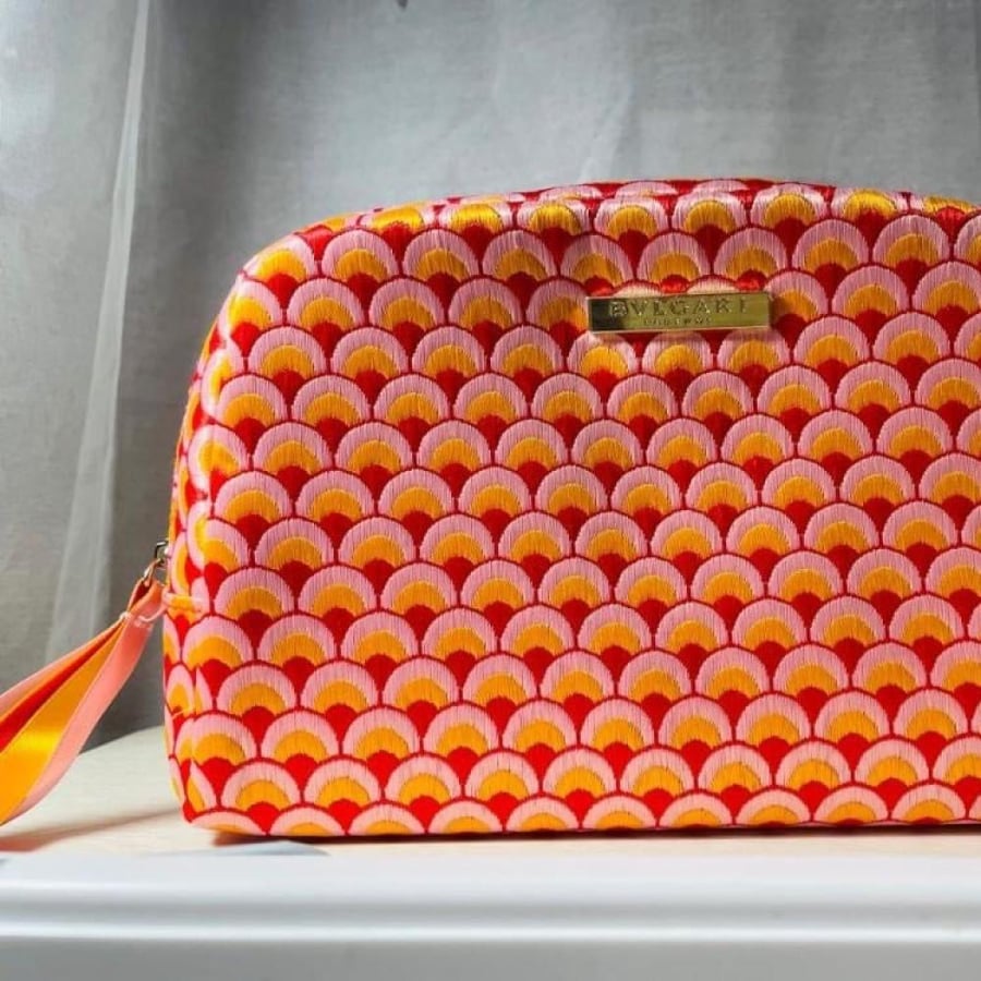 Bulgarian original bag in red and orange