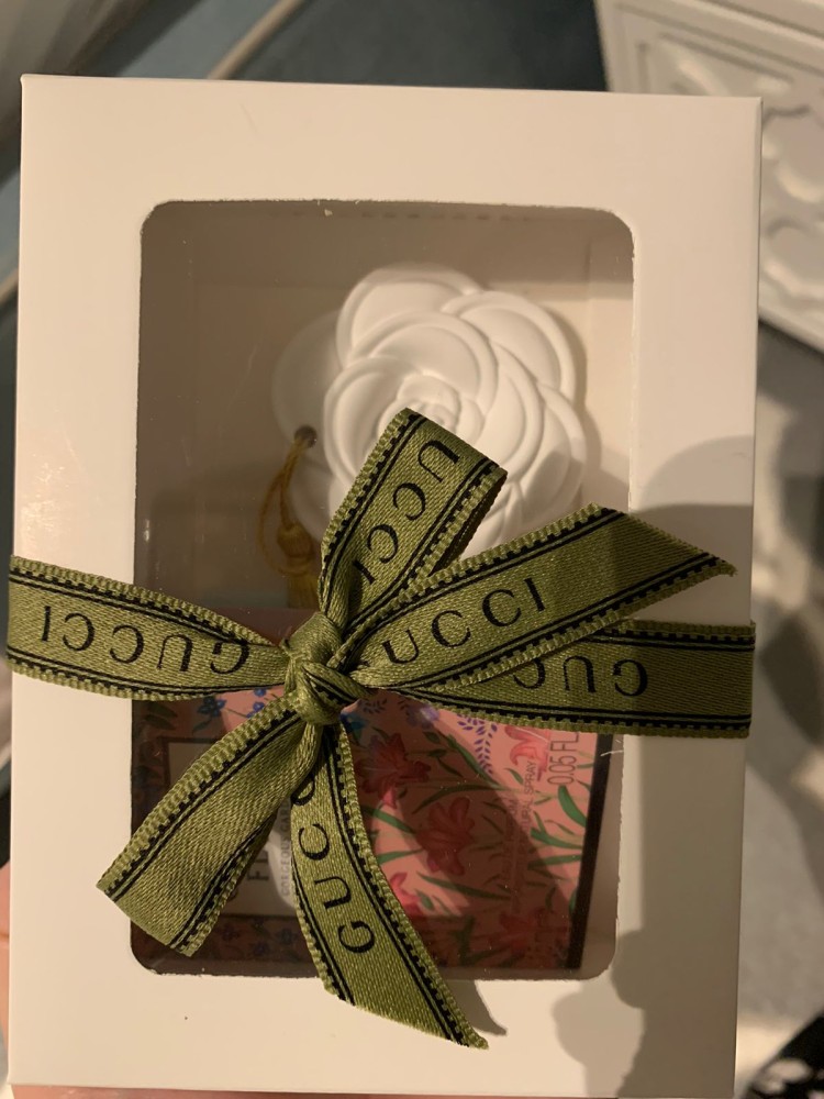 Scented stone with original Gucci perfume, Florale Pink