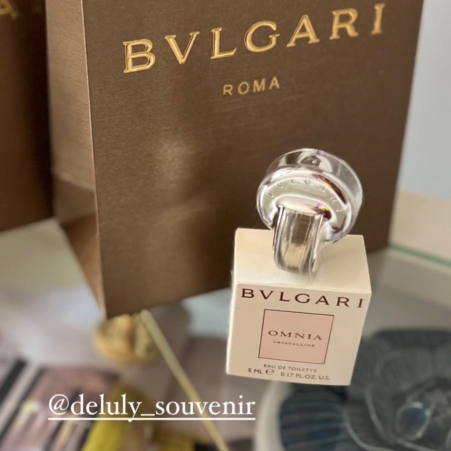 10 عطر بلغاري الاصلي ميني سكب مع كيس بلغاري