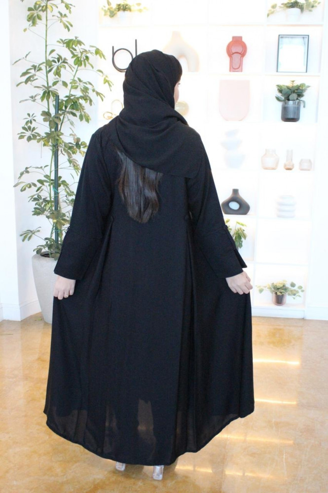 عباية كُسر أسود N2231