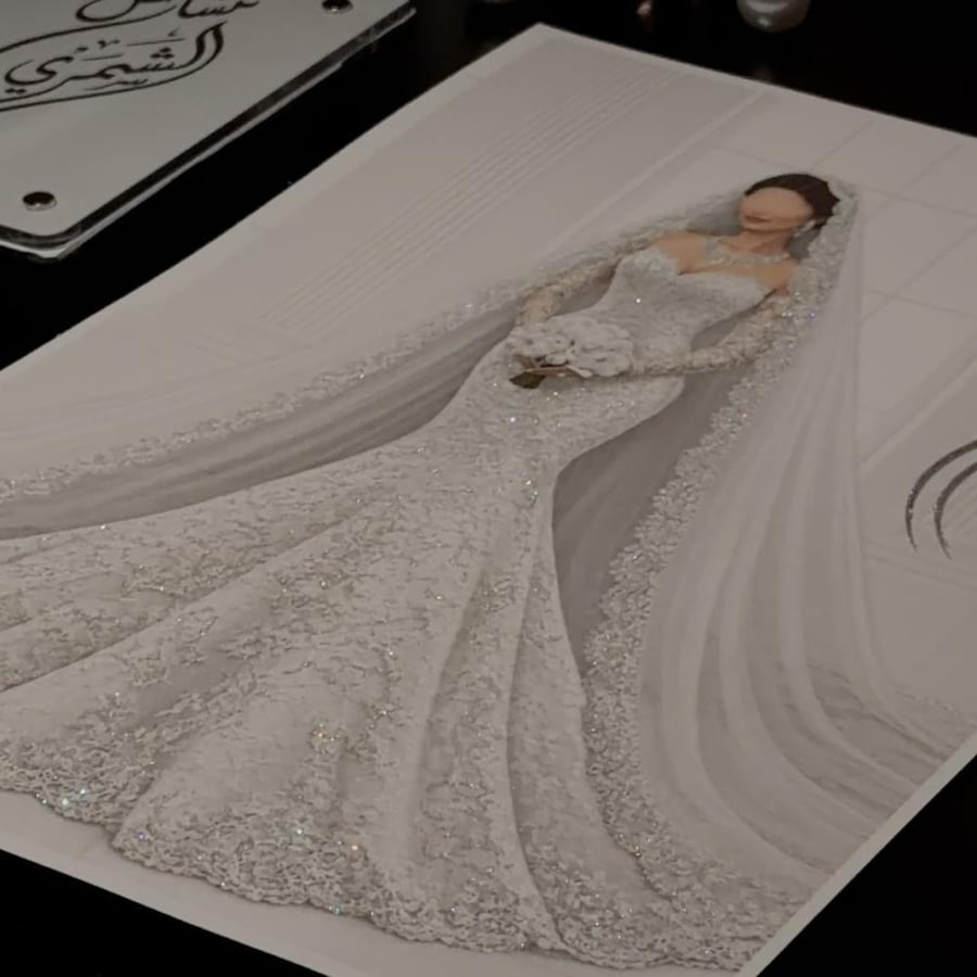 بكج (رسم فردي+تصوير+قليتر) بدون إطار