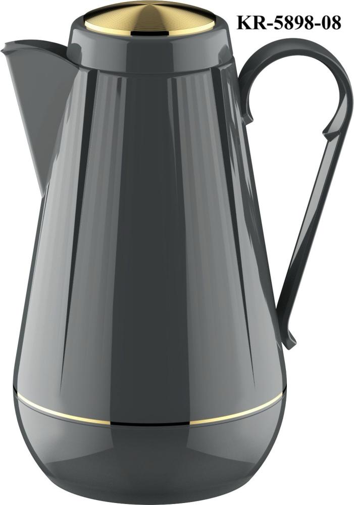 ترمس شاي لتر ذهبي KR-5898