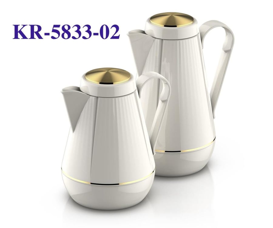 طقم ترامس شاي وقهوة لتر و نص لتر  KR-5833