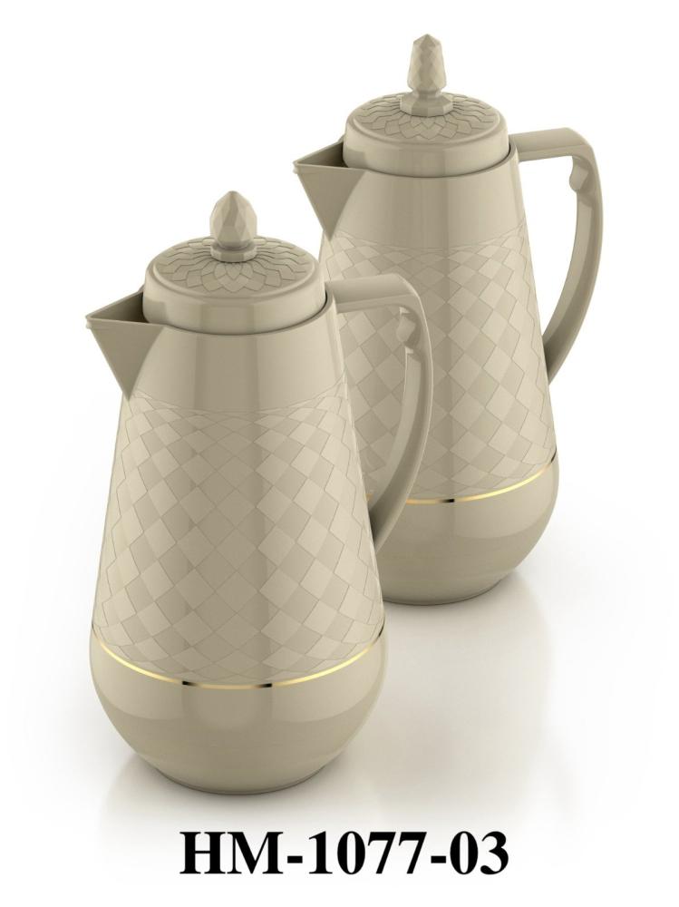 طقم ترامس 1 لتر سادة  HM-1077