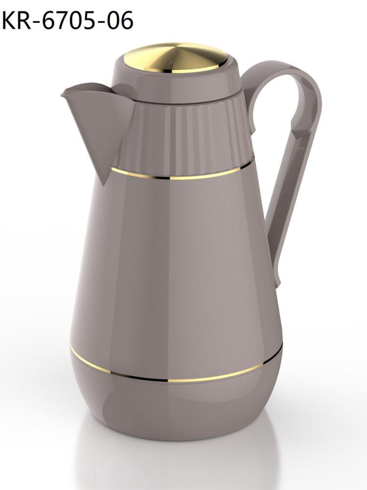 ترمس شاي وقهوة لتر ذهبي KR-6705