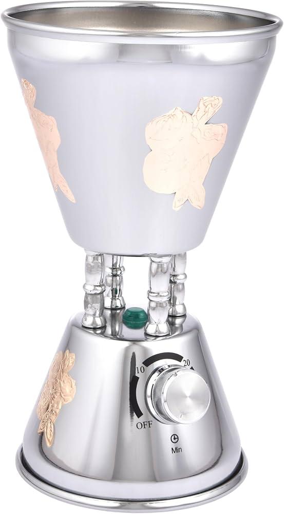 مبخرة كهربائية فضية هوم ماستر 180 واط - HM-554