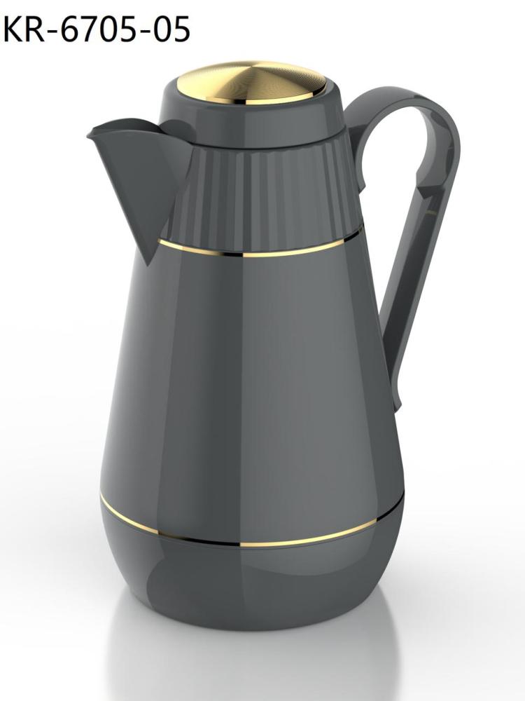 ترمس شاي وقهوة لتر ذهبي KR-6705