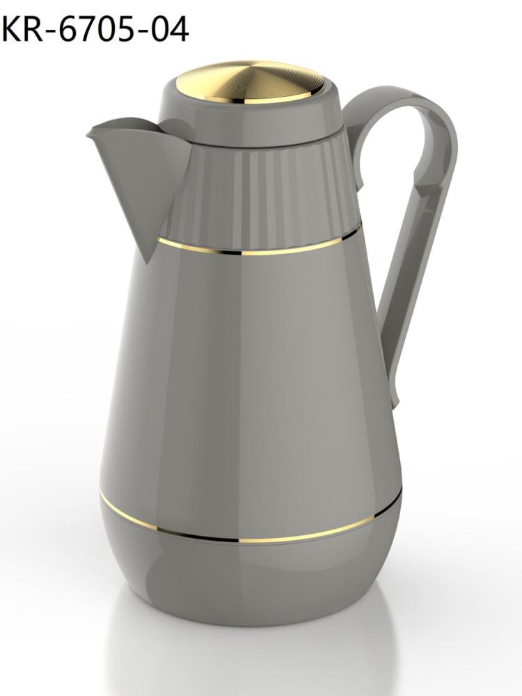 ترمس شاي وقهوة لتر ذهبي KR-6705