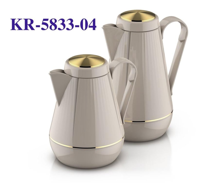 طقم ترامس شاي وقهوة لتر و نص لتر KR-5833-01