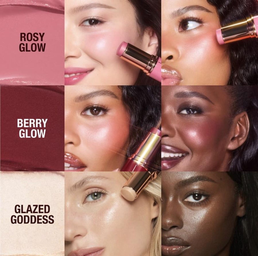 Charlotte Tilbury Mini Blush and Glow Trio