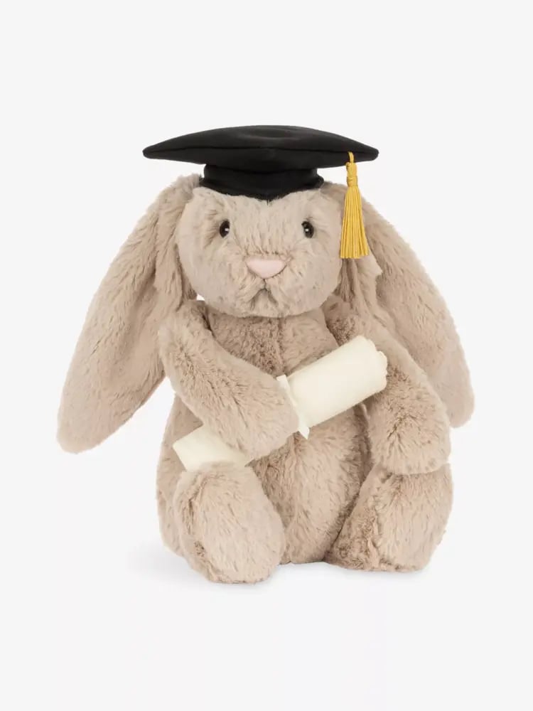 JellyCat Bashful Bunny Graduation Outfit