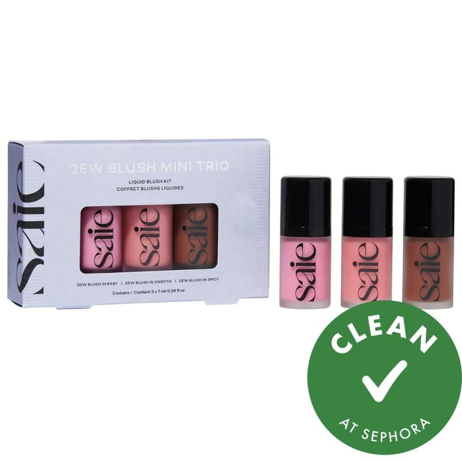 Saie mini dew blush trio