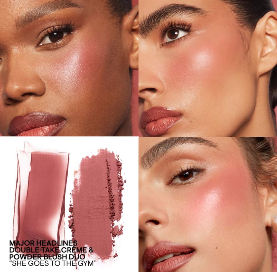 Patrick Ta Major Headlines Double-Take Crème & Powder Blush Duo