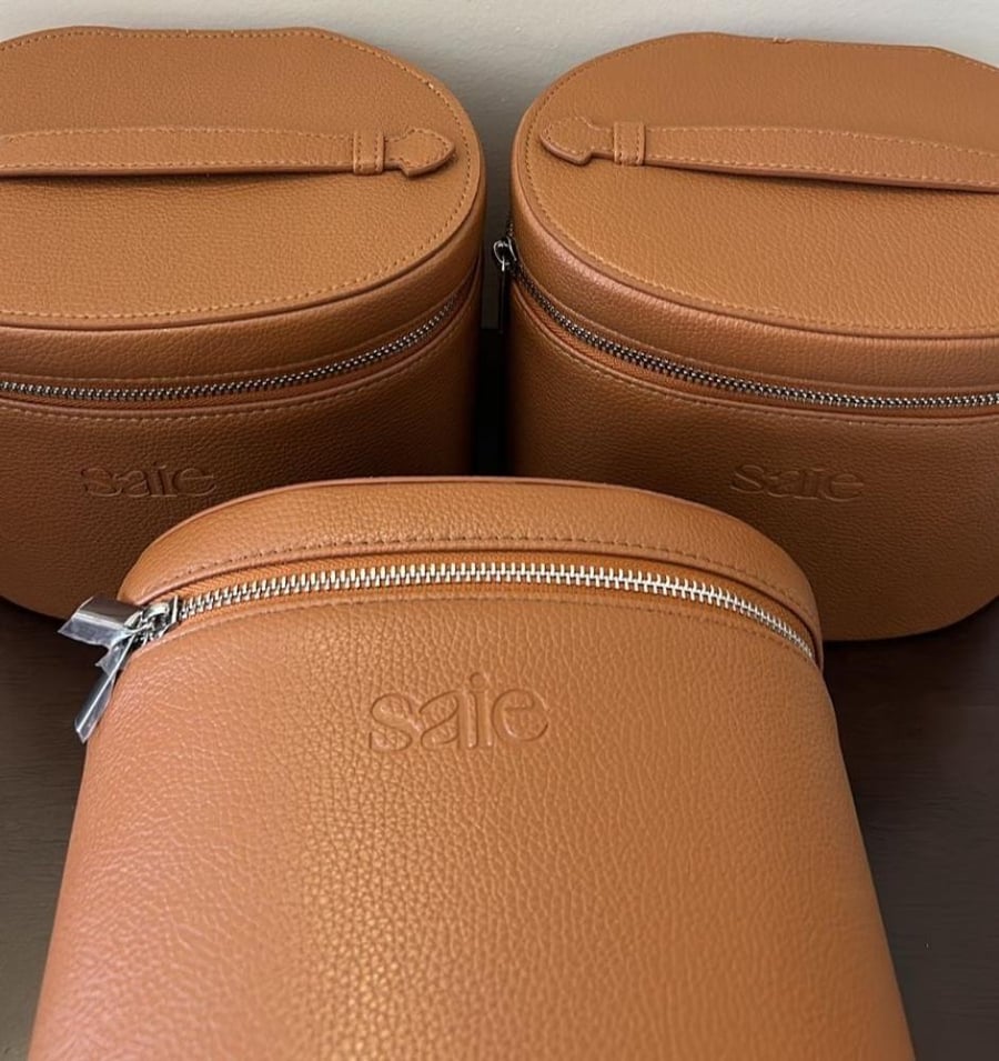 Saie The Vanity Case Makeup Bag