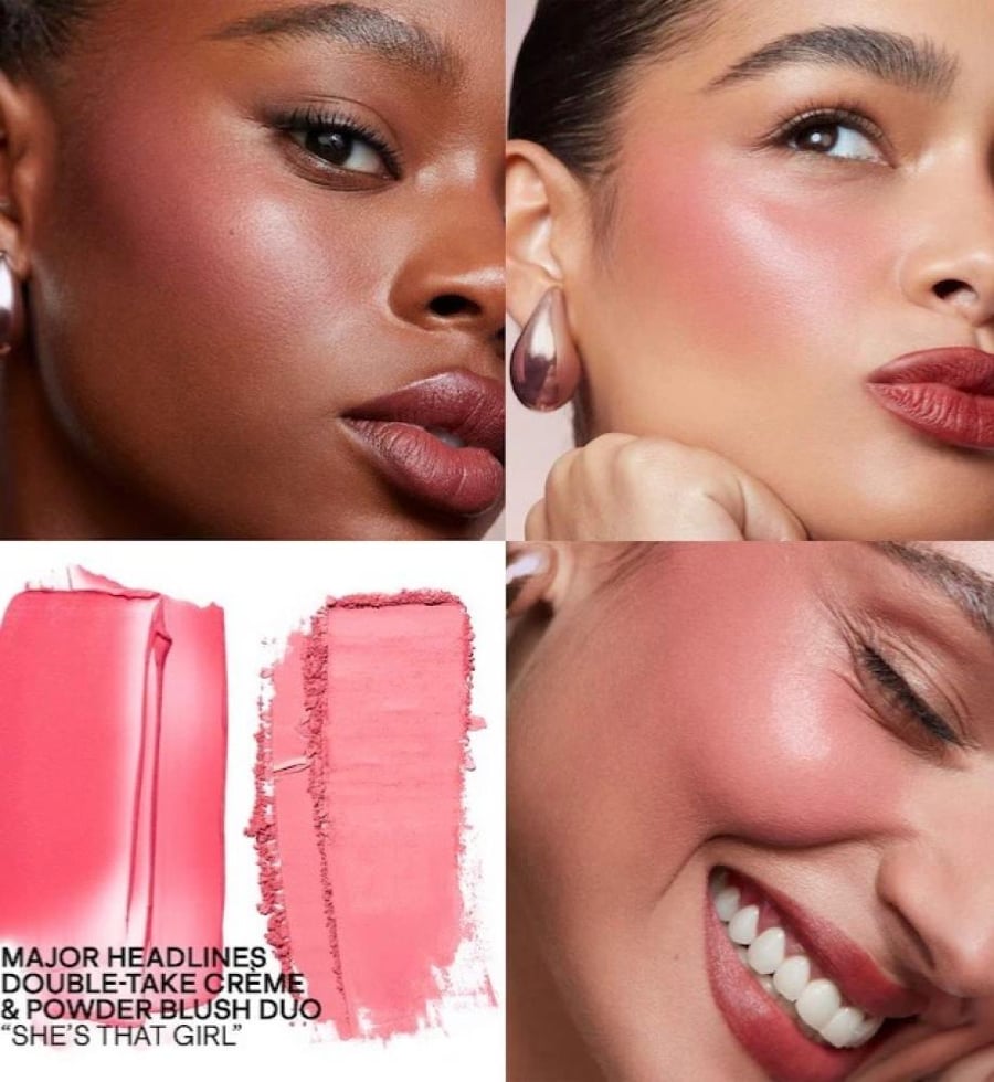Patrick Ta Major Headlines Double-Take Crème & Powder Blush Duo