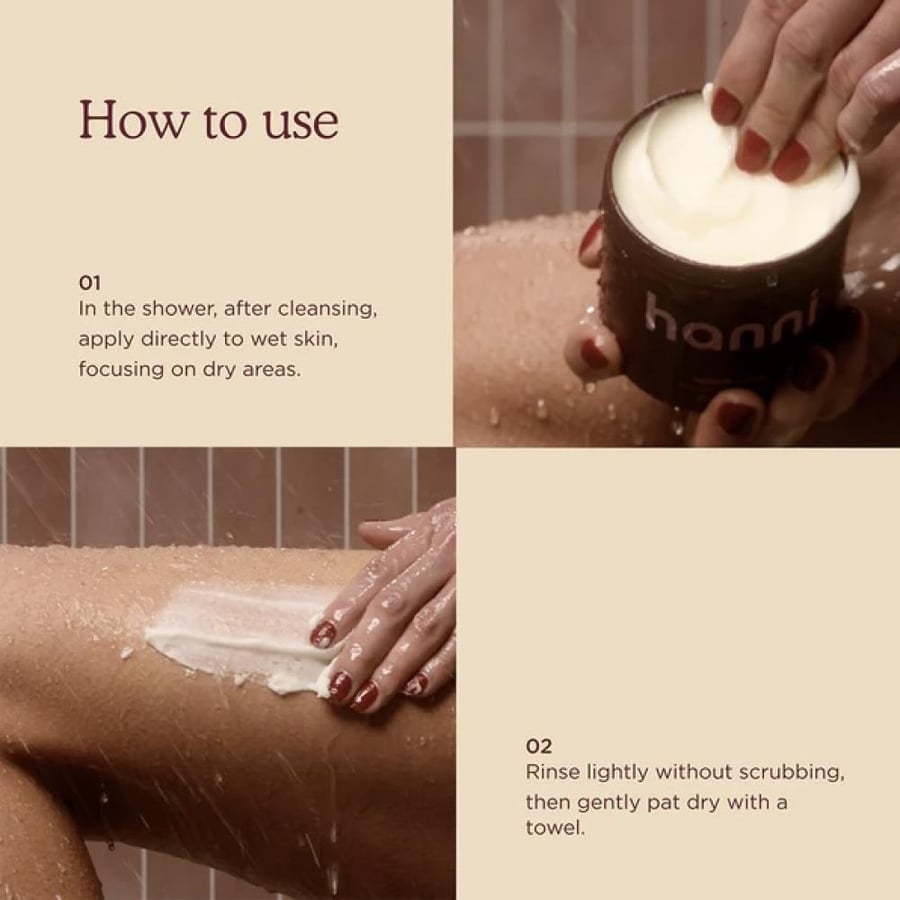 Hanni Splash Salve In-Shower Moisturizing Body Balm