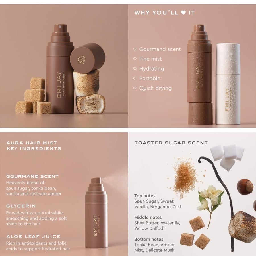 Emi jay hair&body mist