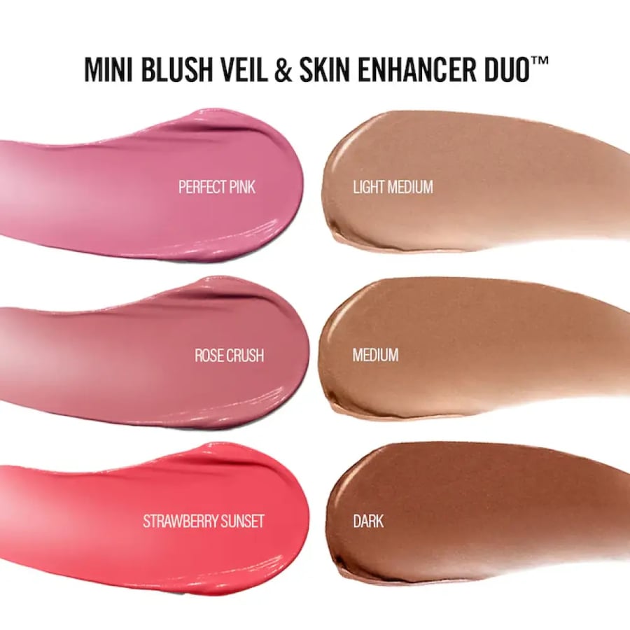 Makeup by Mario Mini Blush Veil & Skin Enhancer Duo
