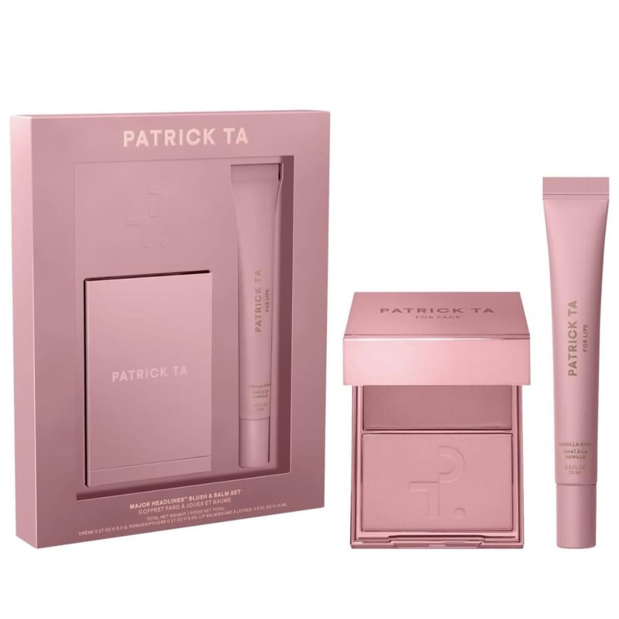 Patrick Ta Blush & Lip Balm Gift Set