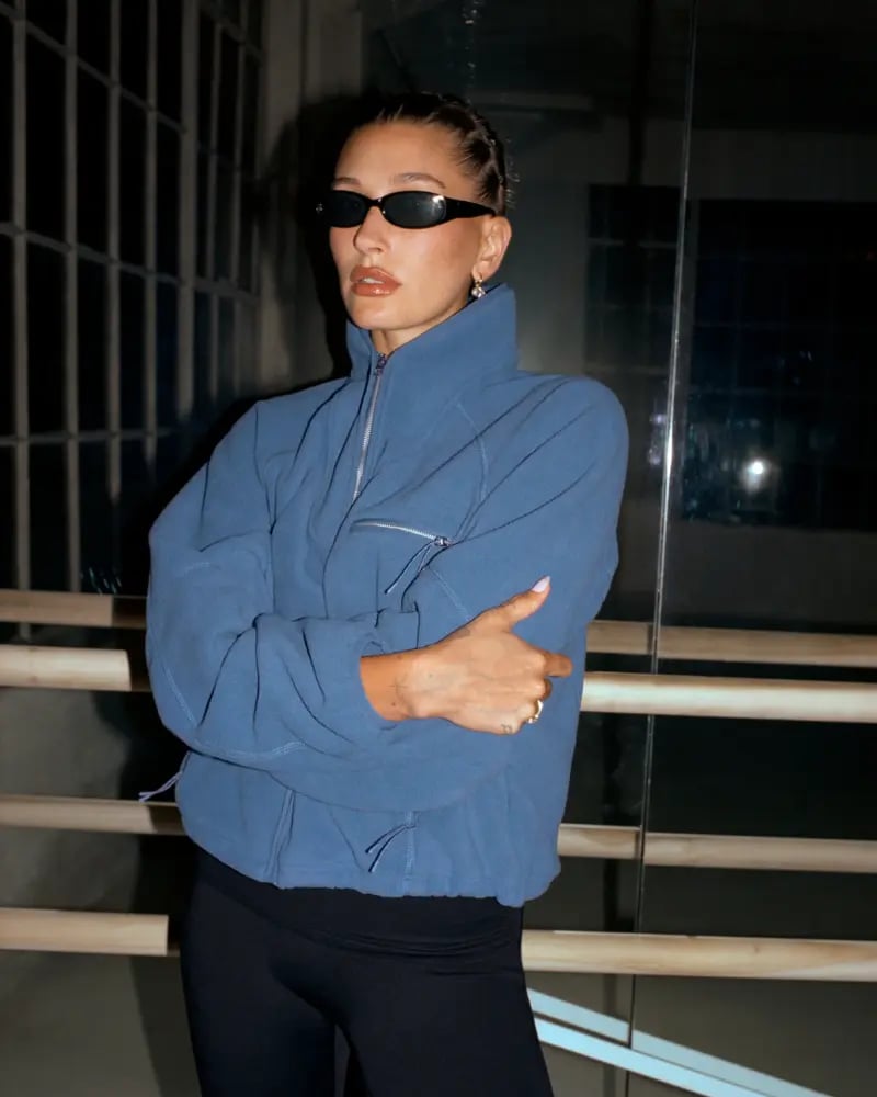 Adanola X Hailey Bieber Funnel Neck Polar Fleece