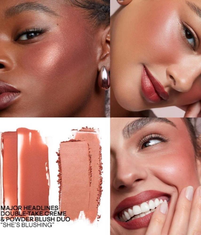 Patrick Ta Major Headlines Double-Take Crème & Powder Blush Duo