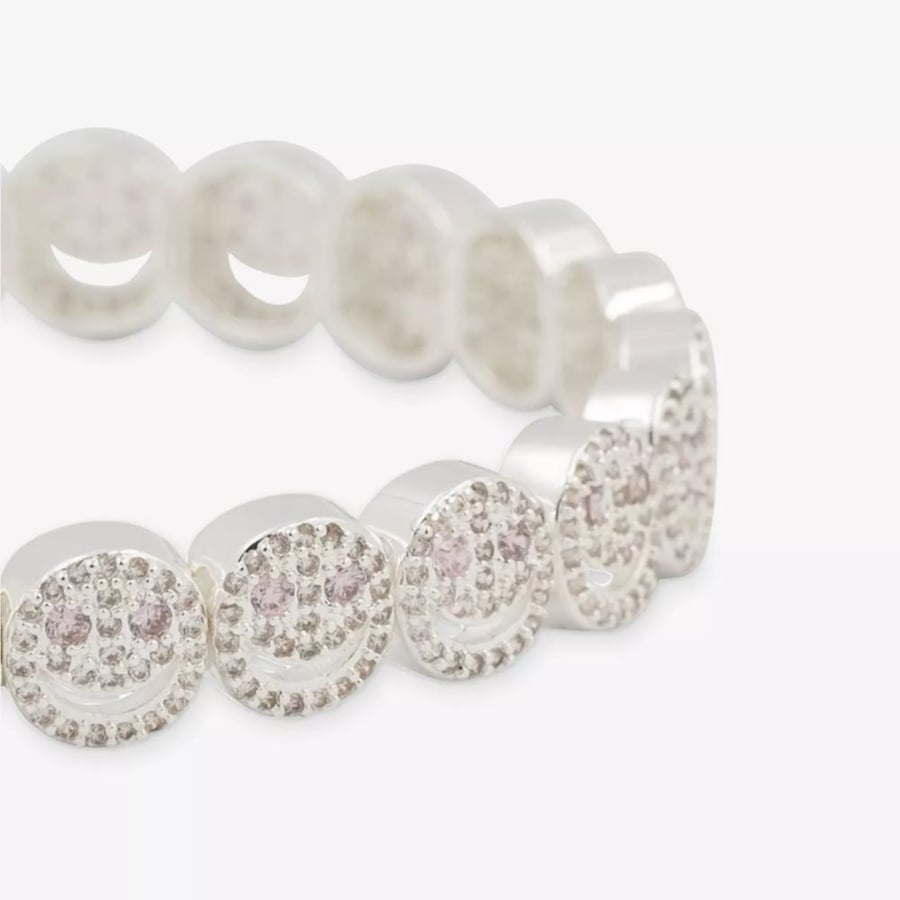 Lisa Gozlan The pavé the happy face bracelet
