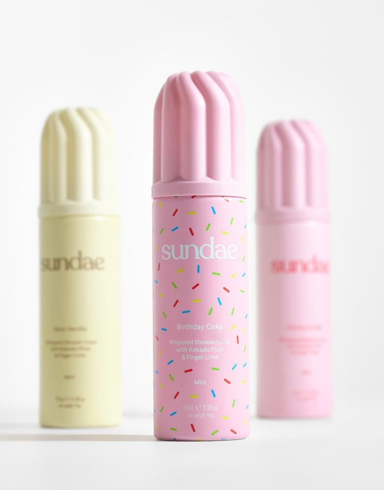 Sundae Mini Trio Shower Foam
