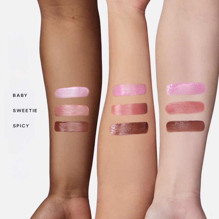 Saie mini dew blush trio
