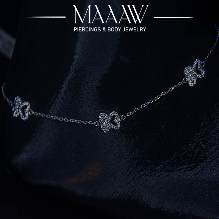 خلخال فضة 925s موديل 9222