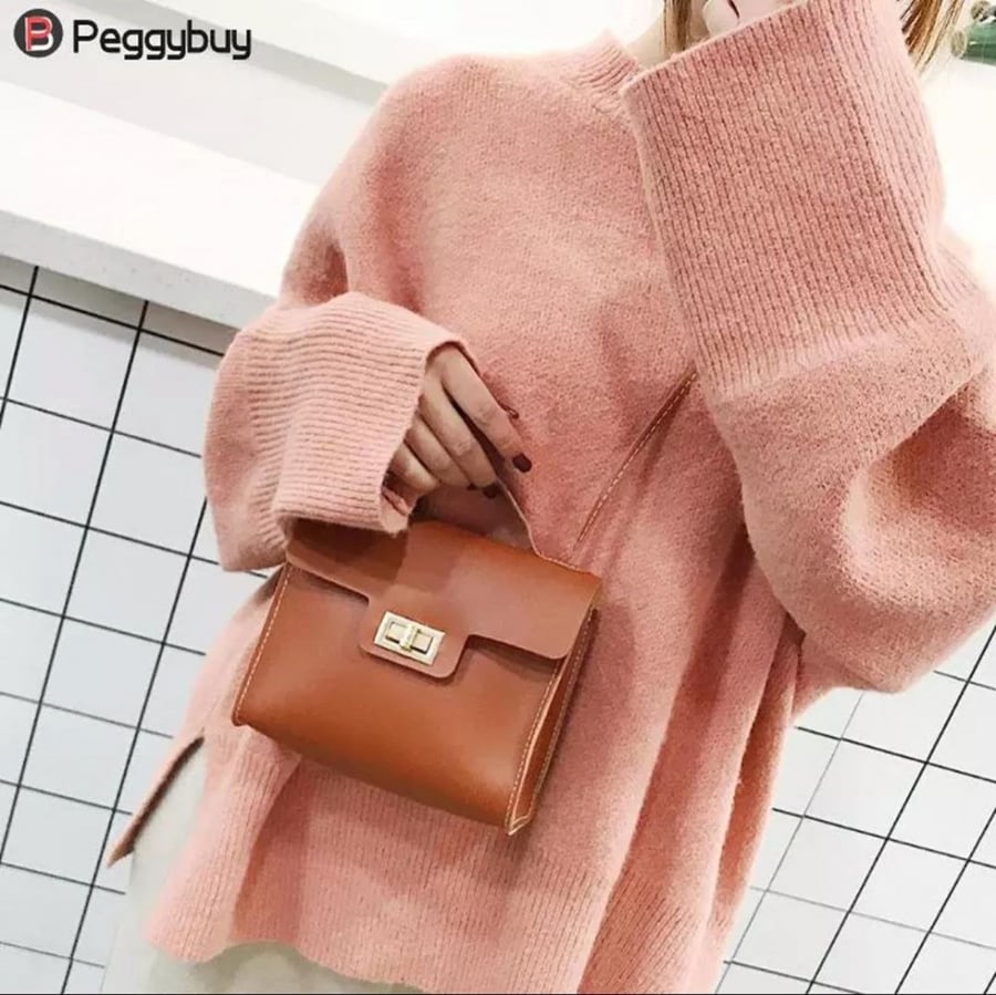 حقيبه كتف بتصميم هادي وانيق