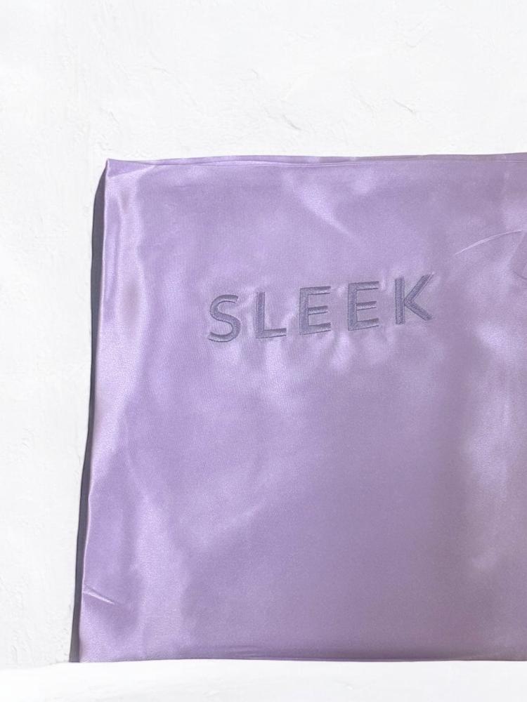 Purple pillow cover