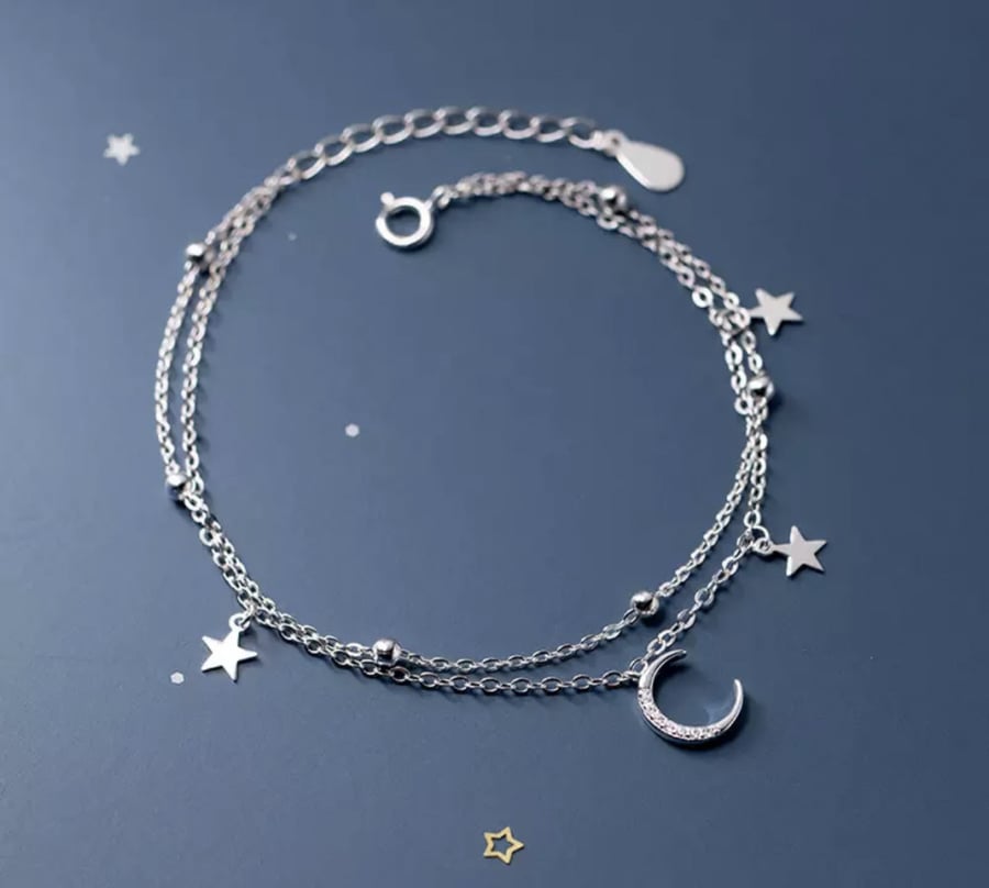 اسوارة النجوم فضه عيار 925