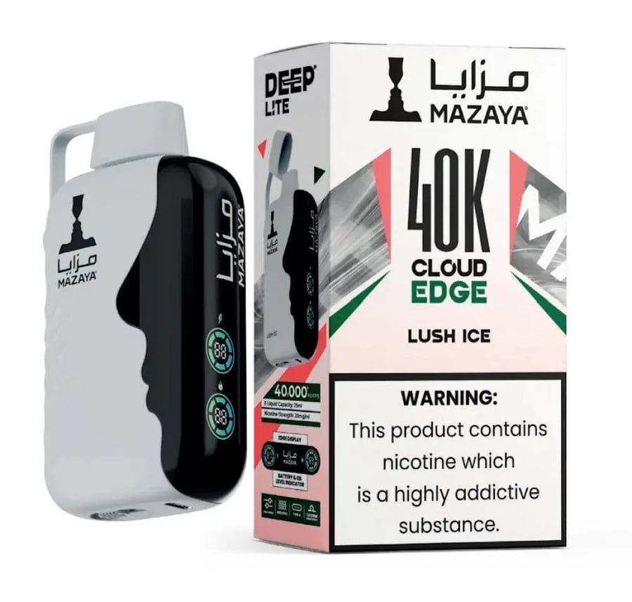 سحبة مزايا كلاود إيدج 40 ألف شفطة (MAZAYA 40K CLOUD EDGE)