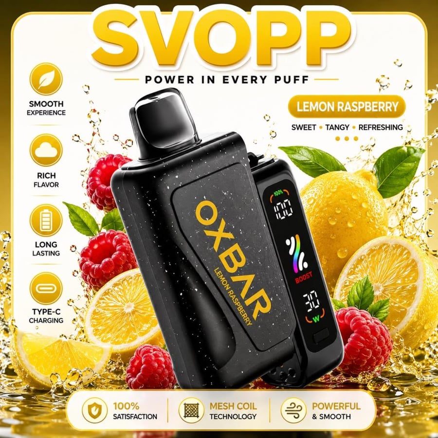 سحبة أوكسبار إسفوب (OXBAR SVOPP 30W)