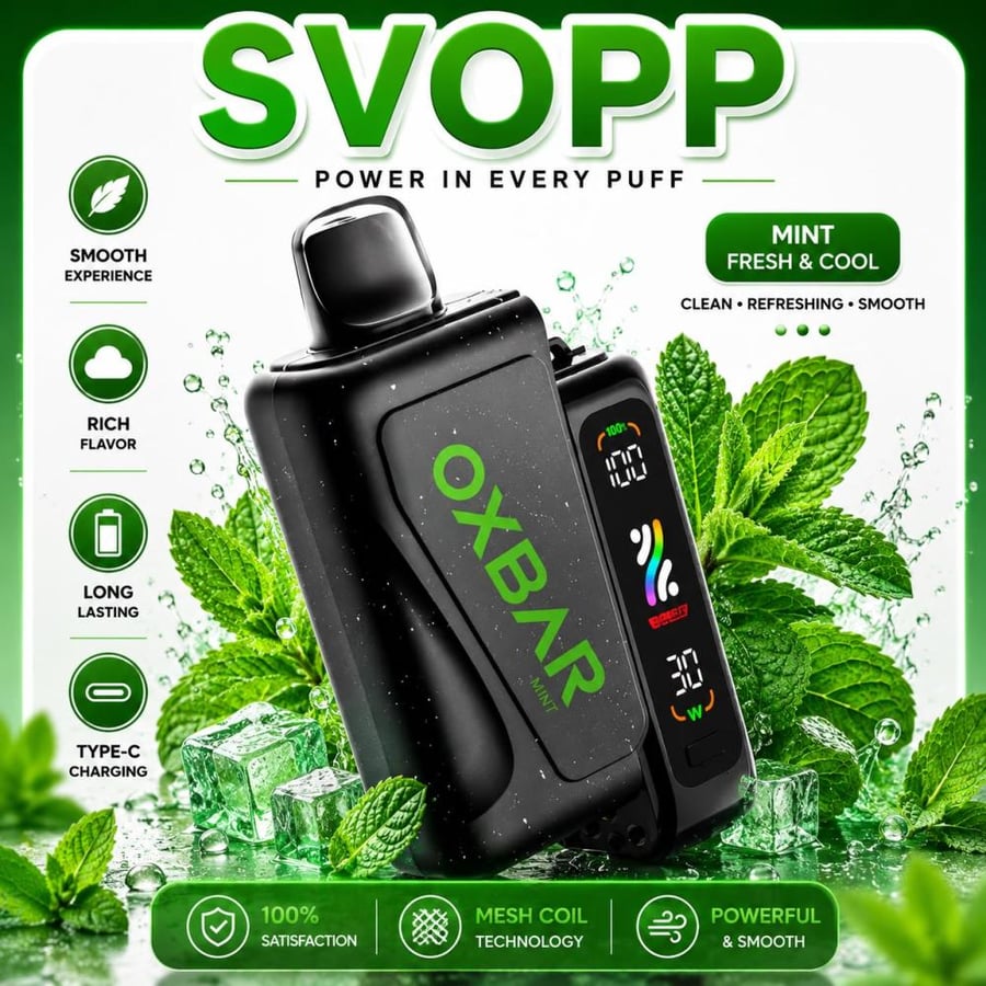 سحبة أوكسبار إسفوب (OXBAR SVOPP 30W)