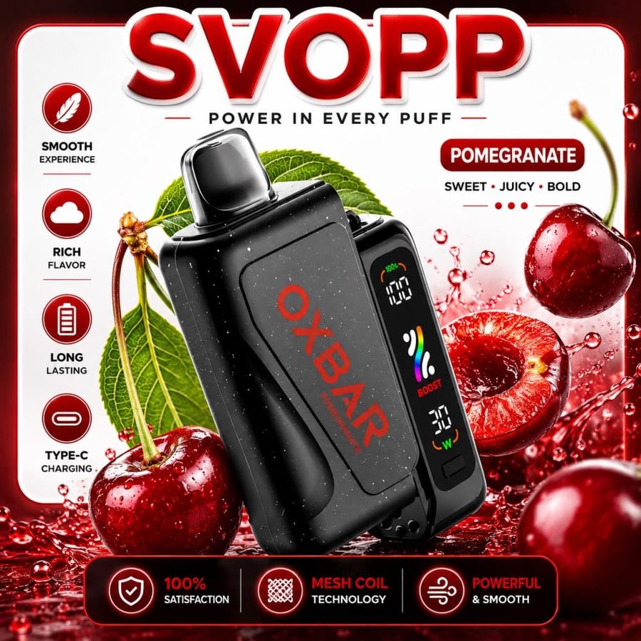 سحبة أوكسبار إسفوب (OXBAR SVOPP 30W)